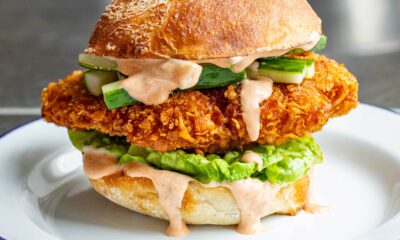 Crusted Chicken Burger